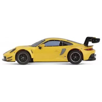 Μοντέλο σπορ αυτοκινήτου Carrera Porsche 911 GT3 R Speed Gelb 8 ετών