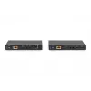 Σετ επέκτασης HDBaseT KVM DIGITUS 150m 4K/60Hz. USB 2.0. PoC. IR. Μαύρο