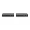Σετ επέκτασης HDBaseT KVM DIGITUS 150m 4K/60Hz. USB 2.0. PoC. IR. Μαύρο