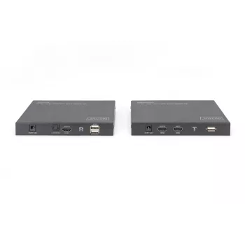 Σετ επέκτασης HDMI 2.0 HDMI KVM DIGITUS – 70 m, USB 1.1, υποστήριξη οθόνης αφής