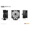 be quiet! Pure Rock 3 LX ψύκτρα επεξεργαστή αέρα 12 cm μαύρη 1 τεμ.