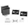 be quiet! Pure Rock Pro 3 ψύκτρα επεξεργαστή αέρα 12 cm ασημί 1 τεμ.