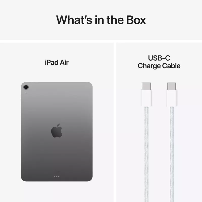 APPLE iPad Air (2025) - M3 - 11in - 7η γενιά - Wi-Fi - 512GB - Space Gray