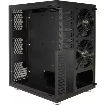 Θήκη HDD Inter-Tech NAS-8 2,5/3,5 ίντσες μαύρο