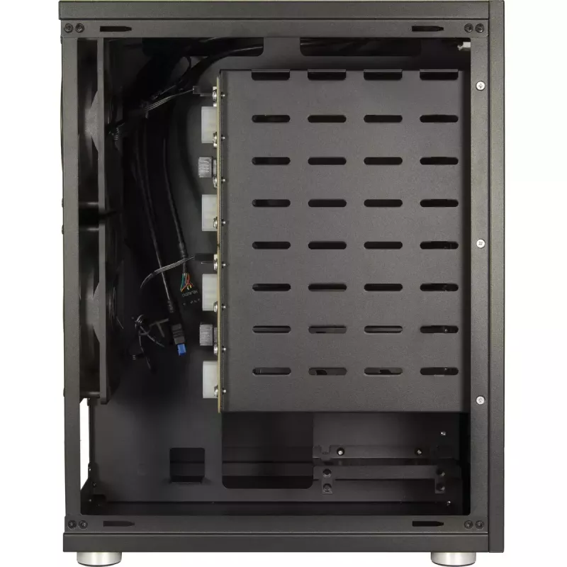 Θήκη HDD Inter-Tech NAS-8 2,5/3,5 ίντσες μαύρο