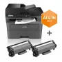 Brother MFC-L2827DWXL Πολυμηχάνημα Laser A4 1200 x 1200 DPI 32 ppm WLAN