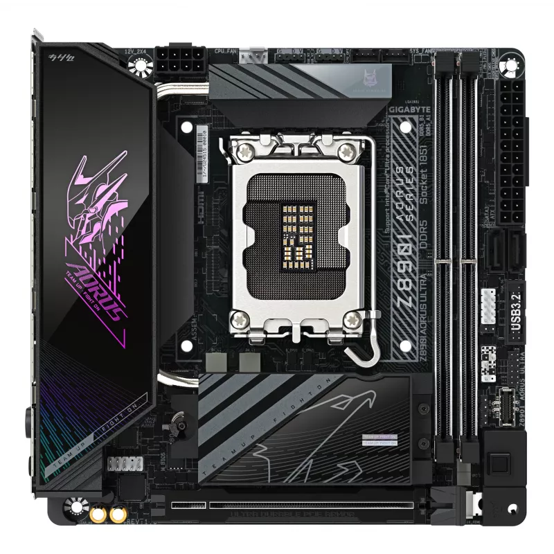 Μητρική κάρτα GIGABYTE Z890I AORUS ULTRA, Intel Chipset, LGA 1851, Mini ITX
