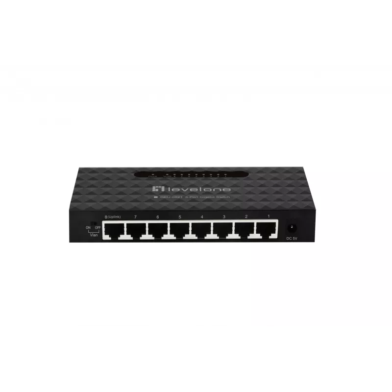 LevelOne GEU-0821 Διακόπτης δικτύου Managed Gigabit Ethernet (10/100/1000)