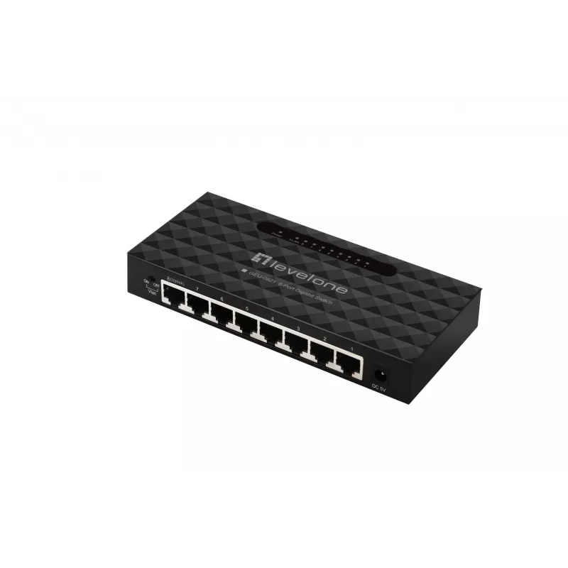 LevelOne GEU-0821 Διακόπτης δικτύου Managed Gigabit Ethernet (10/100/1000)