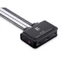 LevelOne 2-Port USB HDMI Καλώδιο KVM-Switch, 1920 x 1200 Pixel, Μαύρο, Γκρι