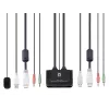 LevelOne 2-Port USB HDMI Καλώδιο KVM-Switch, 1920 x 1200 Pixel, Μαύρο, Γκρι