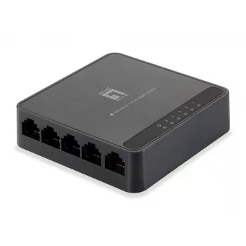 LevelOne 5-Port Gigabit Switch, Gigabit Ethernet (10/100/1000), πλήρους διπλής κατεύθυνσης