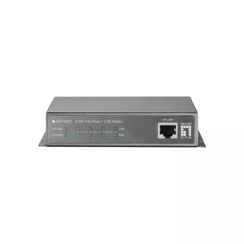 Unmanaged διακόπτης LevelOne 5-Port Gigabit PoE