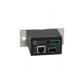 LevelOne μετατροπέας μέσου RJ45 σε SFP Fast Ethernet βιομηχανικός, -40°C έως 75°C