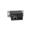 LevelOne IEC-4002 βιομηχανικός μετατροπέας μέσων RJ45 σε ST, Fast Ethernet 100 Mbps, πολύτροπη οπτική ίνα, 1310 nm, 2 km