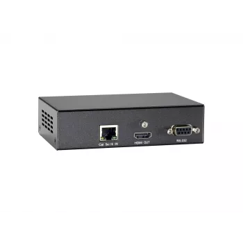 LevelOne δέκτης HDMI over Cat.5, HDBaseT, 100 m, 802.3af PoE