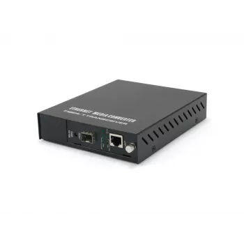 LevelOne μετατροπέας μέσου RJ45 σε SFP Managed Fast Ethernet