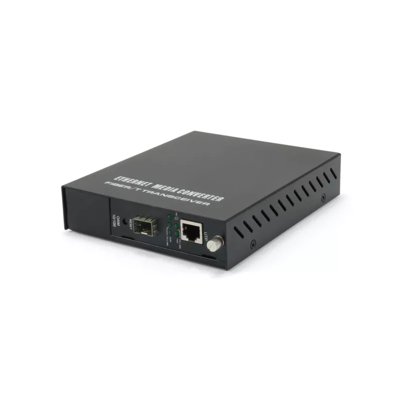 LevelOne μετατροπέας μέσου RJ45 σε SFP Managed Fast Ethernet