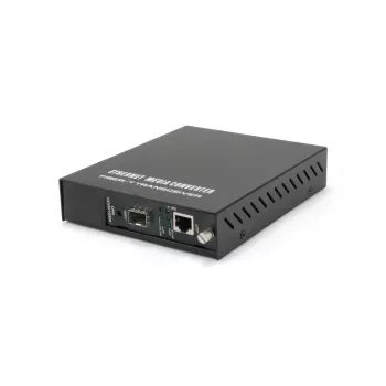 LevelOne μετατροπέας μέσου RJ45 σε SFP Managed Gigabit