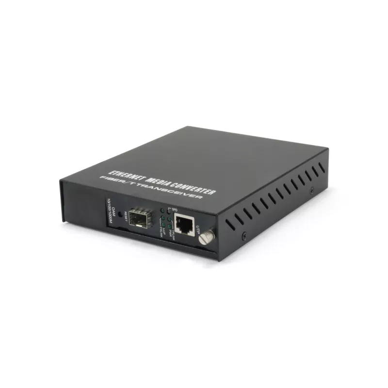 LevelOne μετατροπέας μέσου RJ45 σε SFP Managed Gigabit