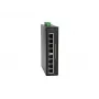 LevelOne 8-Port Fast Ethernet PoE βιομηχανικός διακόπτης, 4 έξοδοι PoE, 802.3at/af PoE, 126W, -40°C έως 75°C