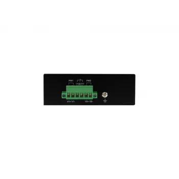 LevelOne 8-Port Fast Ethernet PoE βιομηχανικός διακόπτης, 4 έξοδοι PoE, 802.3at/af PoE, 126W, -40°C έως 75°C