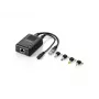 LevelOne Fast Ethernet PoE splitter, 802.3af PoE, έξοδος 5-12V DC