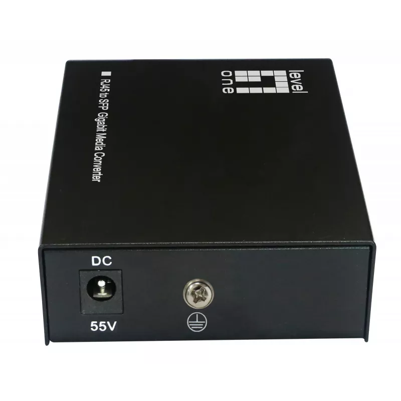 LevelOne RJ45 σε SFP Gigabit μετατροπέας μέσων, 802.3bt 60W PoE PSE