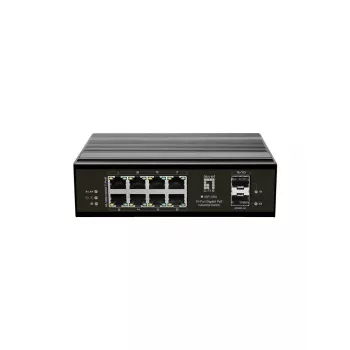 LevelOne IGP-1031 δικτυακός διακόπτης Gigabit Ethernet (10/100/1000) Power over Ethernet (PoE) μαύρο