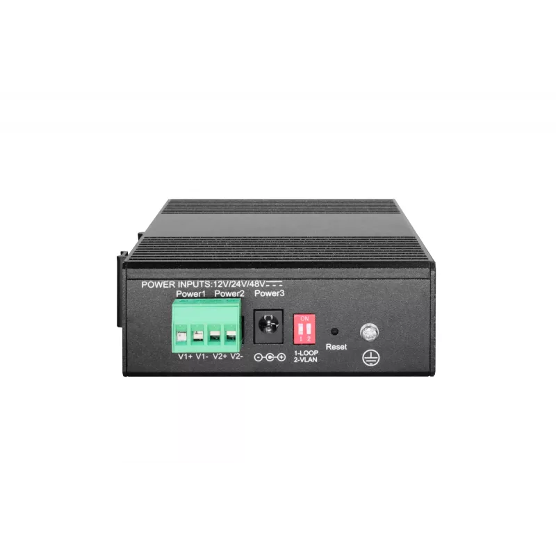 Managed Switch LevelOne Hilbert 6-Port βιομηχανικός Gigabit Smart Lite Switch
