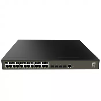 LevelOne GEL-2871 δικτυακός διακόπτης Managed L2+ Gigabit Ethernet (10/100/1000) 1U μαύρο