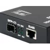 LevelOne GVT-0500 Μετατροπέας δικτύου 10000 Mbit/s μαύρο