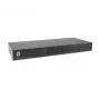 LevelOne 16-Port PS/2-USB VGA KVM Switch, 2048 x 1536 Pixel, Rack Mount, 1U, μαύρο