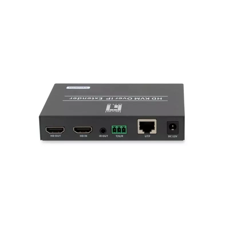 AV-Transmitter LEVELONE HVE-6701T — HDMI 1.3b, έως 1920×1080, Cat5e/Cat6/Cat7, Mini‑USB, 12 V DC