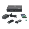 AV-Transmitter LEVELONE HVE-6701T — HDMI 1.3b, έως 1920×1080, Cat5e/Cat6/Cat7, Mini‑USB, 12 V DC