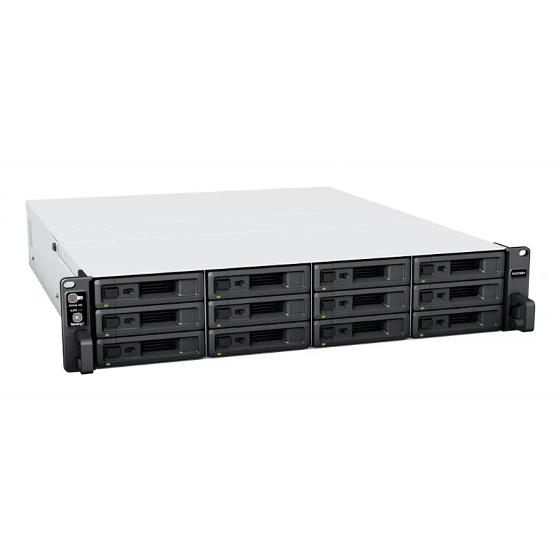SYNOLOGY Rack Station Rs2423rp+ 12bay 2u Nas Server Bareborn Με Πλεονάζουσα Τροφοδοσία
