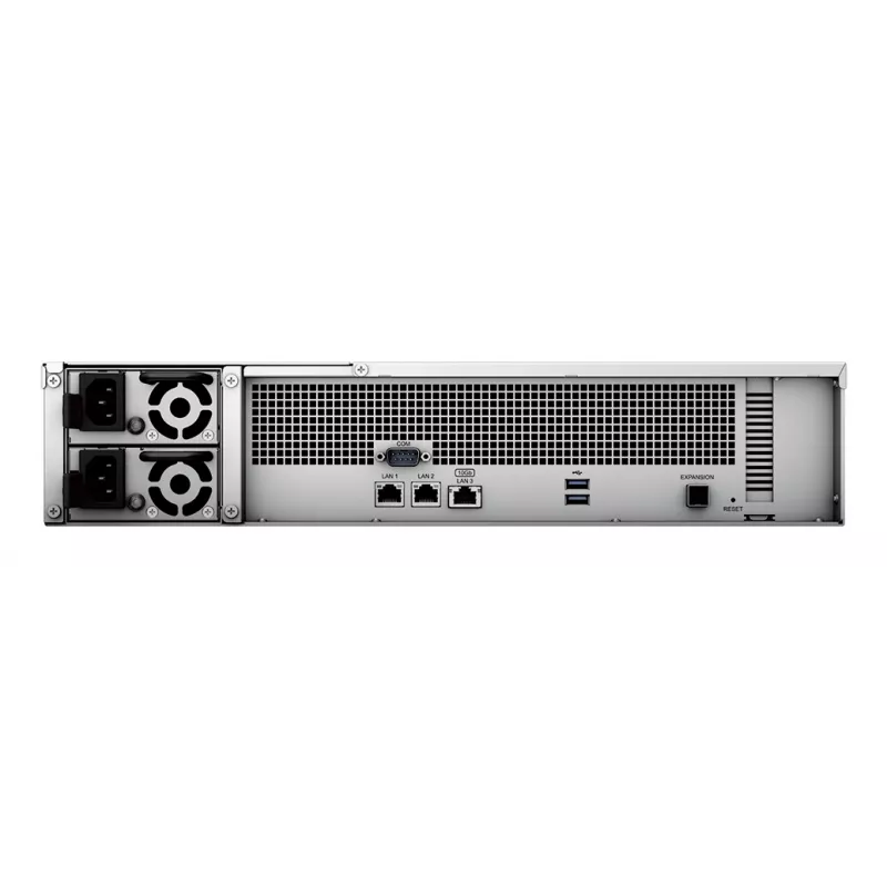 SYNOLOGY Rack Station Rs2423rp+ 12bay 2u Nas Server Bareborn Με Πλεονάζουσα Τροφοδοσία