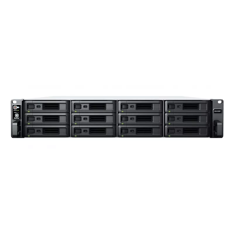 SYNOLOGY Rack Station Rs2423rp+ 12bay 2u Nas Server Bareborn Με Πλεονάζουσα Τροφοδοσία