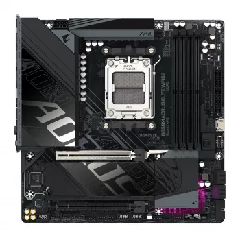 GIGABYTE B850M AORUS ELITE WIFI6E Μητρική - AMD Ryzen 9000 Series CPUs, 12+2+2 Φάσεις Digital VRM, έως 8200MHz DDR5 (OC), 1xPCIe 5.0 + 1xPCIe 4.0 M.2, WIFI 6E, 2.5GbE LAN, USB 3.2 Gen 2