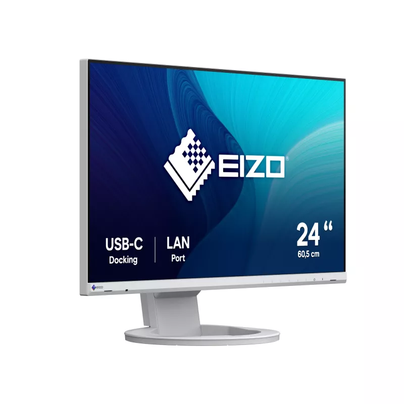 EIZO FlexScan EV2490-WT Οθόνη Υπολογιστή 60,5 cm (23,8 Ίντσες) 1920 x 1080 Pixel Full HD LCD Λευκό