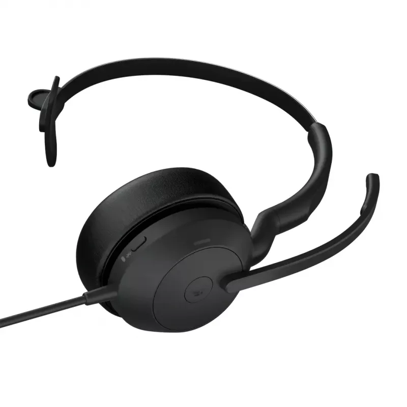 Jabra Evolve2 50 Headset Ενσύρματο Head-band Γραφείο/Callcenter USB Type-C / USB Type-A Bluetooth Μαύρο