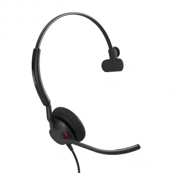 Jabra Engage 40 - (Inline Link) USB-C/A MS Mono, Ενσύρματο, Γραφείο/Callcenter, 45 g, Headset, Μαύρο