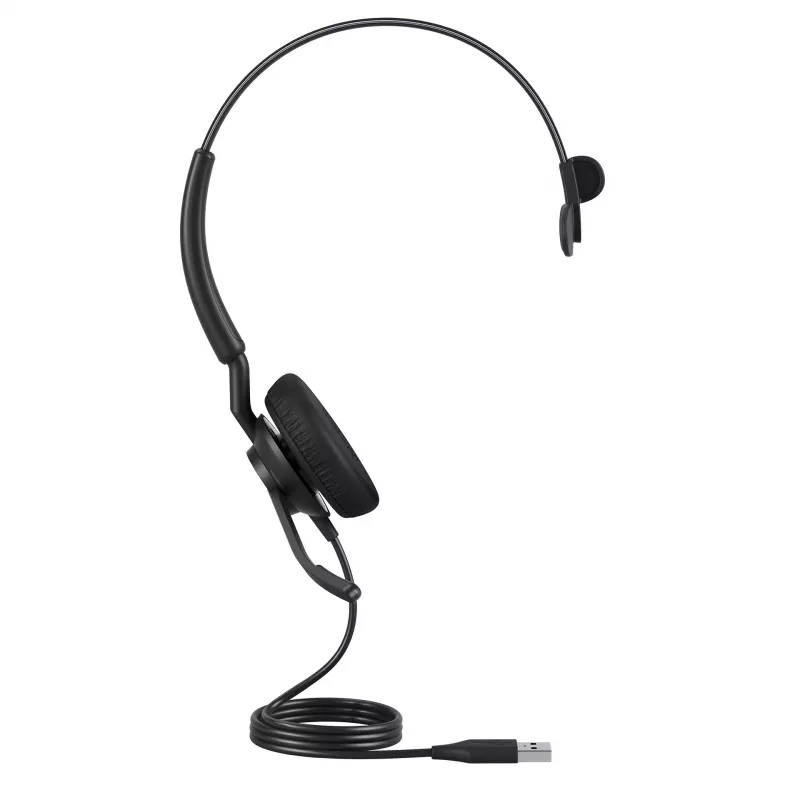 Jabra Engage 40 - (Inline Link) USB-C/A MS Mono, Ενσύρματο, Γραφείο/Callcenter, 45 g, Headset, Μαύρο
