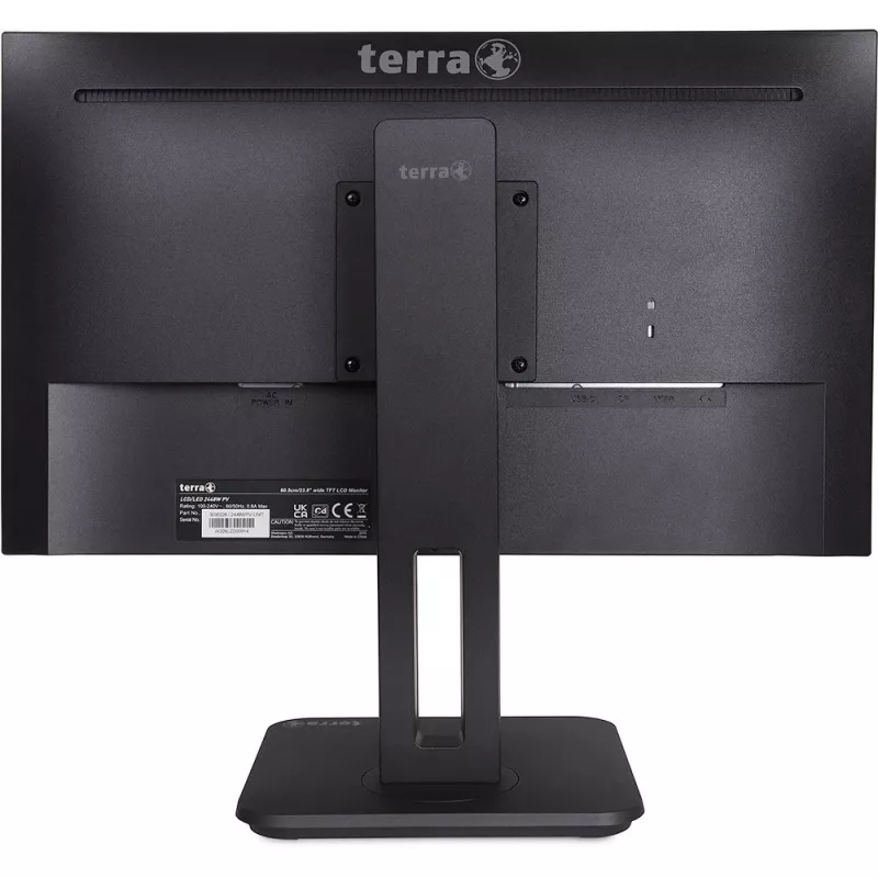 TERRA 3030238 Οθόνη υπολογιστή 60,5 cm (23,8 inch) 1920 x 1080 Pixel Full HD LED Μαύρο