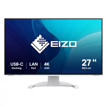 EIZO FlexScan EV2740X-WT Οθόνη υπολογιστή 68,6 cm (27 inch) 3840 x 2160 Pixel 4K Ultra HD LCD Λευκό