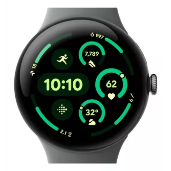 GOOGLE Pixel Watch 3 Wi-Fi 45 mm Καφέ φουντουκιού