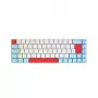 CHERRY MX-LP 2.1 Compact Wireless Πληκτρολόγιο Gaming RF Wireless + Bluetooth QWERTZ Γερμανικό λευκό