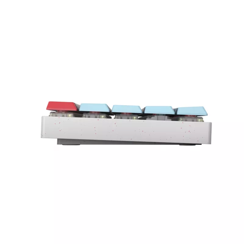 CHERRY MX-LP 2.1 Compact Wireless Πληκτρολόγιο Gaming RF Wireless + Bluetooth QWERTZ Γερμανικό λευκό