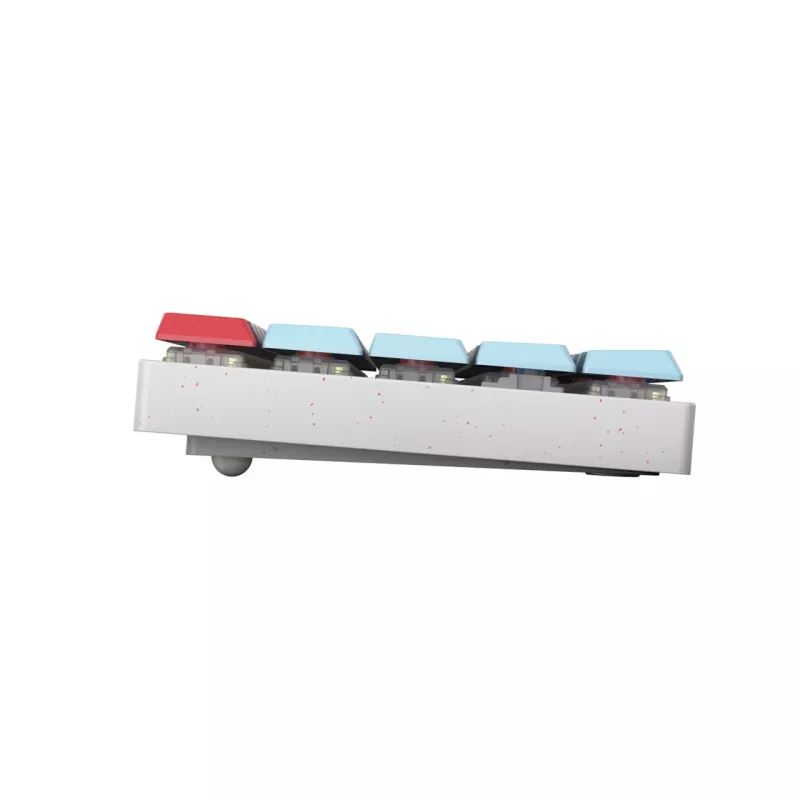 CHERRY MX-LP 2.1 Compact Wireless Πληκτρολόγιο Gaming RF Wireless + Bluetooth QWERTZ Γερμανικό λευκό