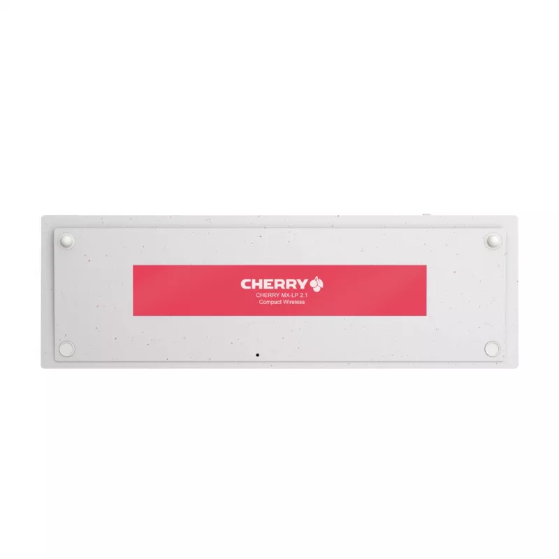 CHERRY MX-LP 2.1 Compact Wireless Πληκτρολόγιο Gaming RF Wireless + Bluetooth QWERTZ Γερμανικό λευκό